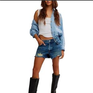 Free People now or never  Denim Shorts